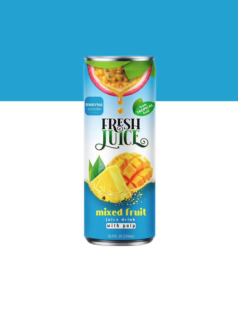 芭美娜什錦汁飲料(含果肉)