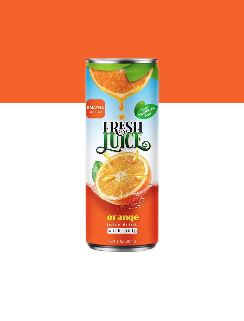 芭美娜橙子汁飲料(含果肉)