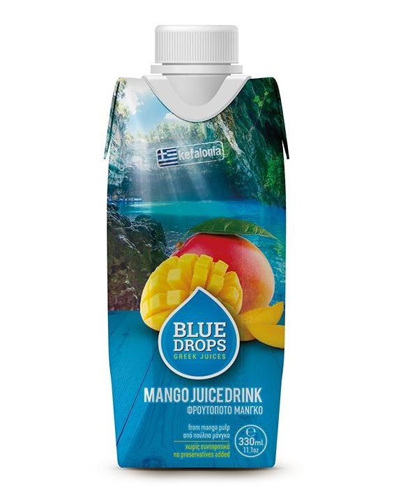 藍依洛BlueDrops芒果汁(330ml)