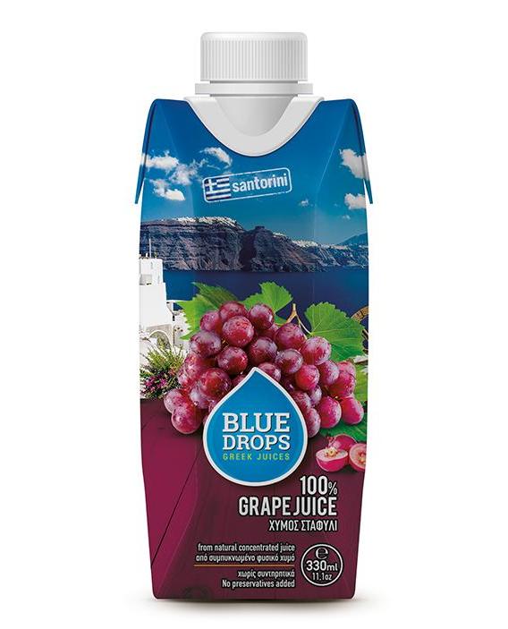 藍依洛BlueDrops葡萄汁(330ml)