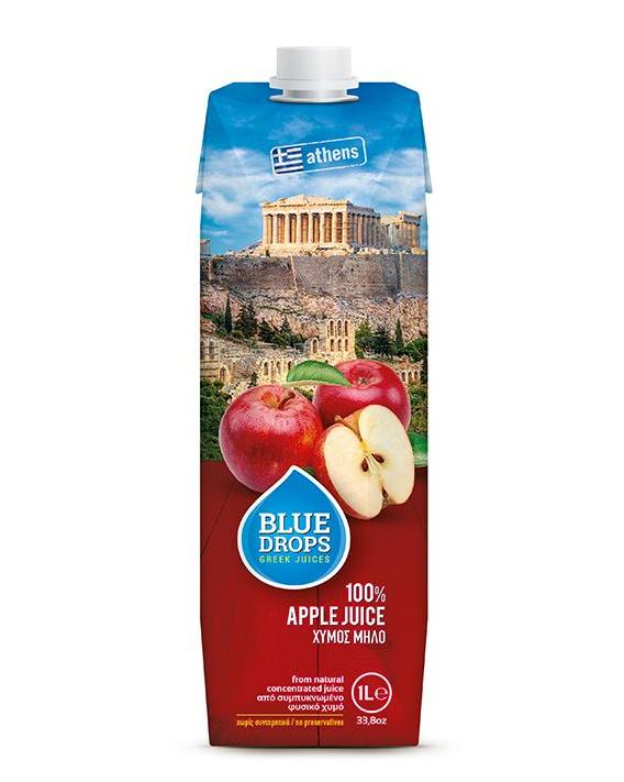 藍依洛BlueDrops蘋(píng)果汁(1L)