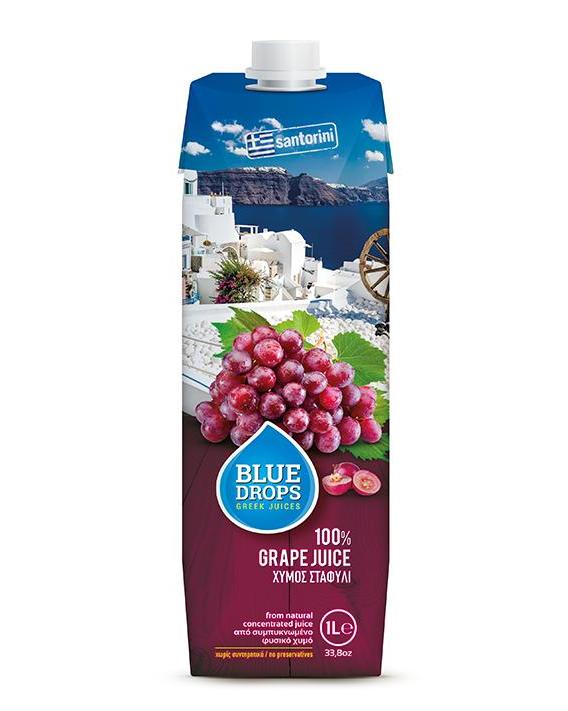 藍依洛BlueDrops葡萄汁(1L)